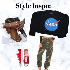 NASA Crop Top